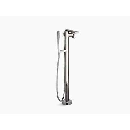 Kohler Bath Filler Trim, Vibrant Titanium, Floor T73087-4-TT